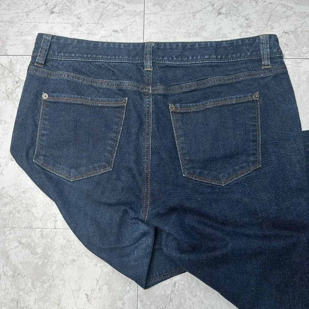 Ann Taylor Loft Modern Crop Denim Capri